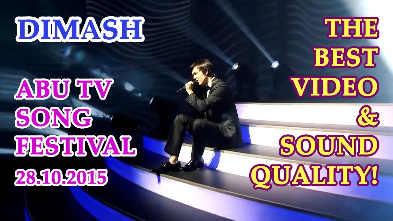 ДИМАШ / DIMASH - Дайдидау / Daididau - (BEST QUALITY!) (ABU TV Song Festival, Turkey, 2015)