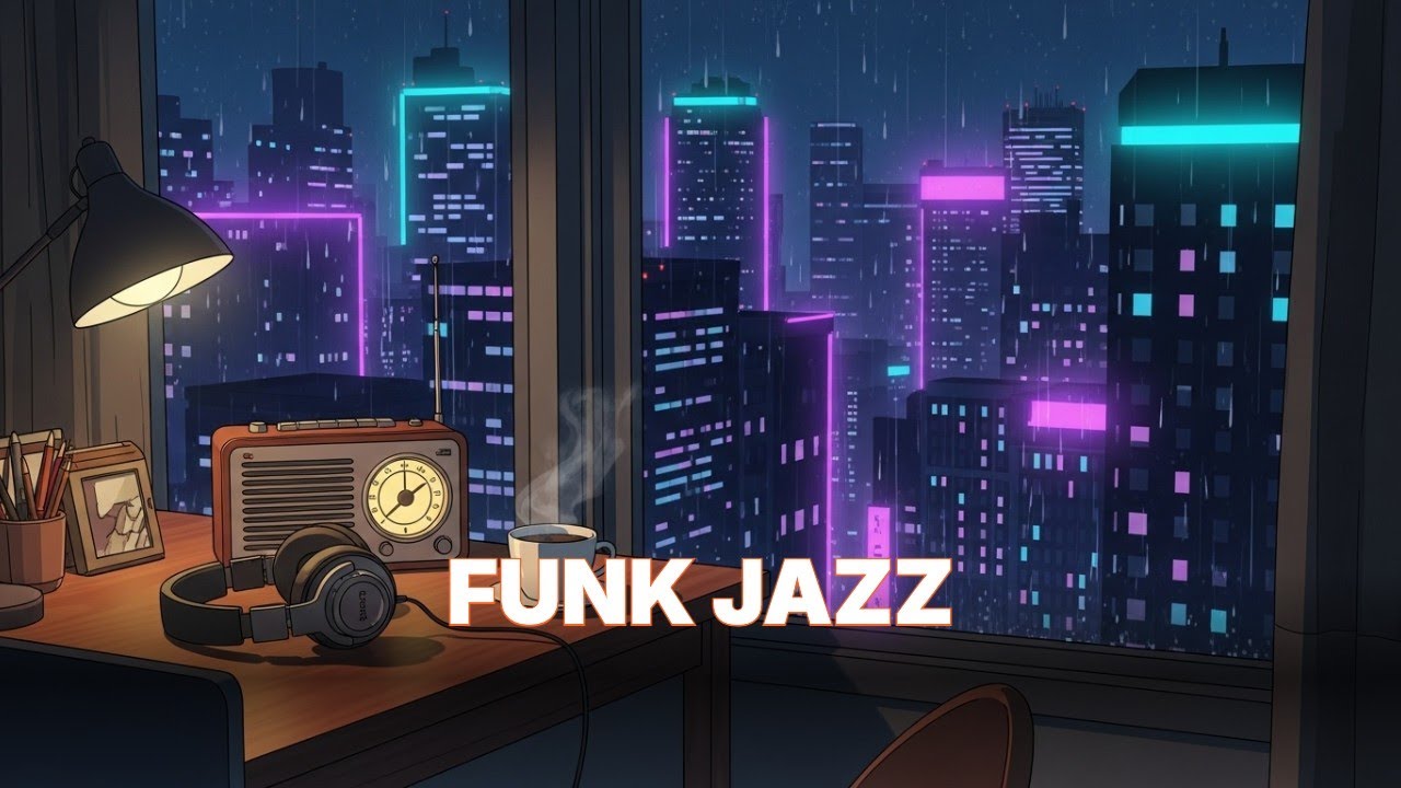 Workday Funk Jazz | Steady Rhythms for Deep Focus