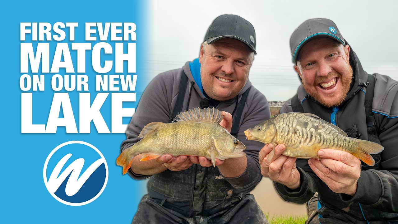 Fishing Our Own Lake For The FIRST TIME! | Jamie Hughes Vs Andy May