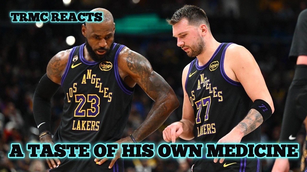 Luka and Lebron Playing HOT POTATO is a Thing of Beauty