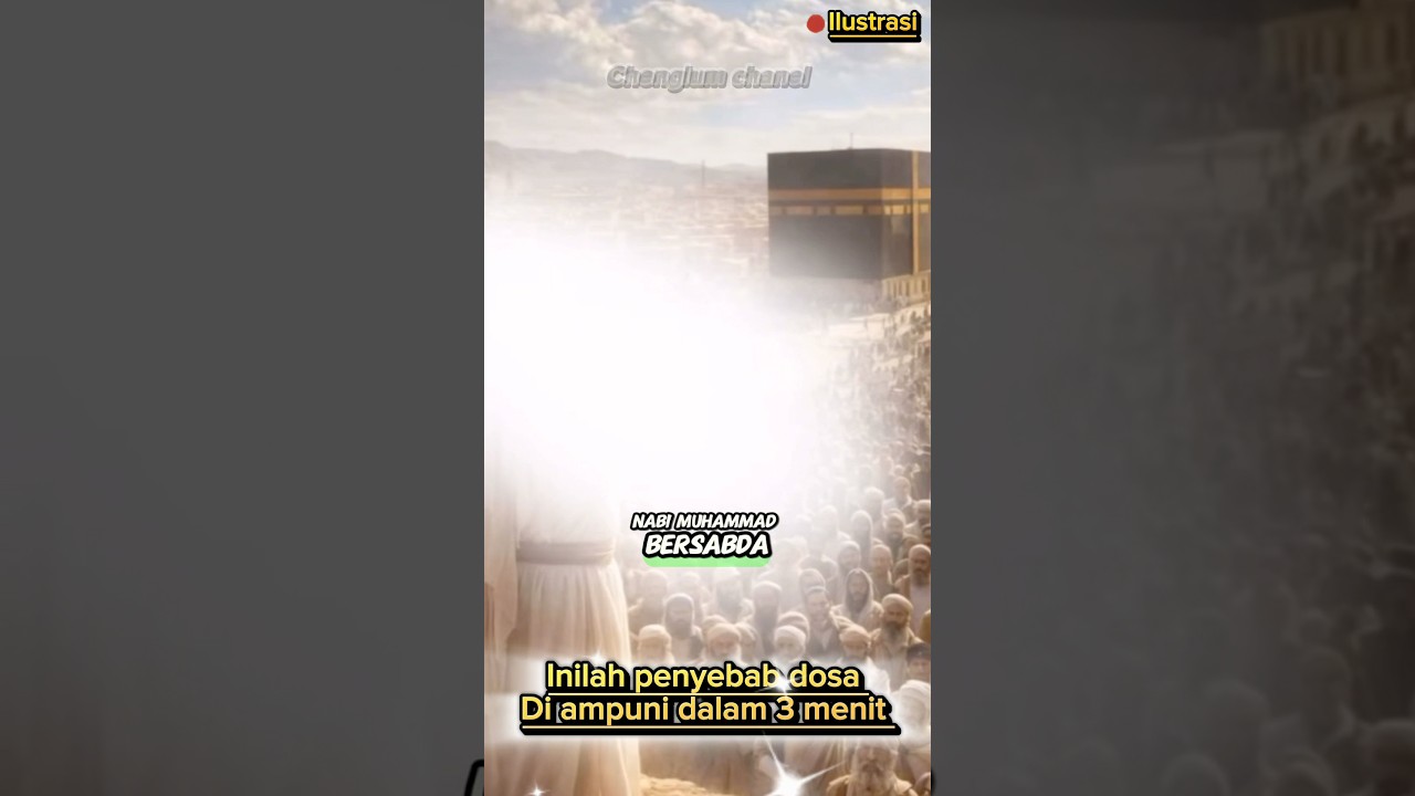 Inilah penyebab desa di ampuni dalam 3 menit #amalan #penghapusdosa #shortvidio