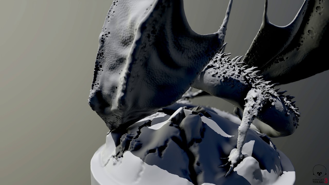 Zbrush Dragon Sculpt