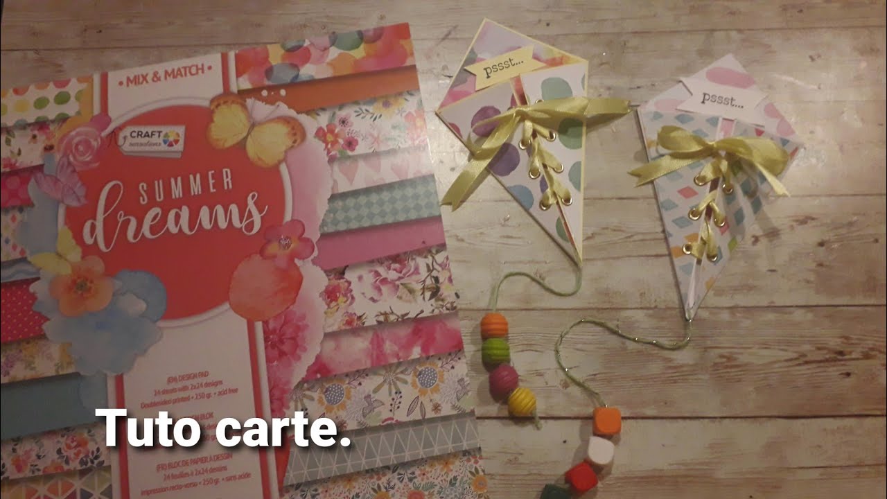 Tuto carte/mat&eacute;riel Action/facile et rapide.