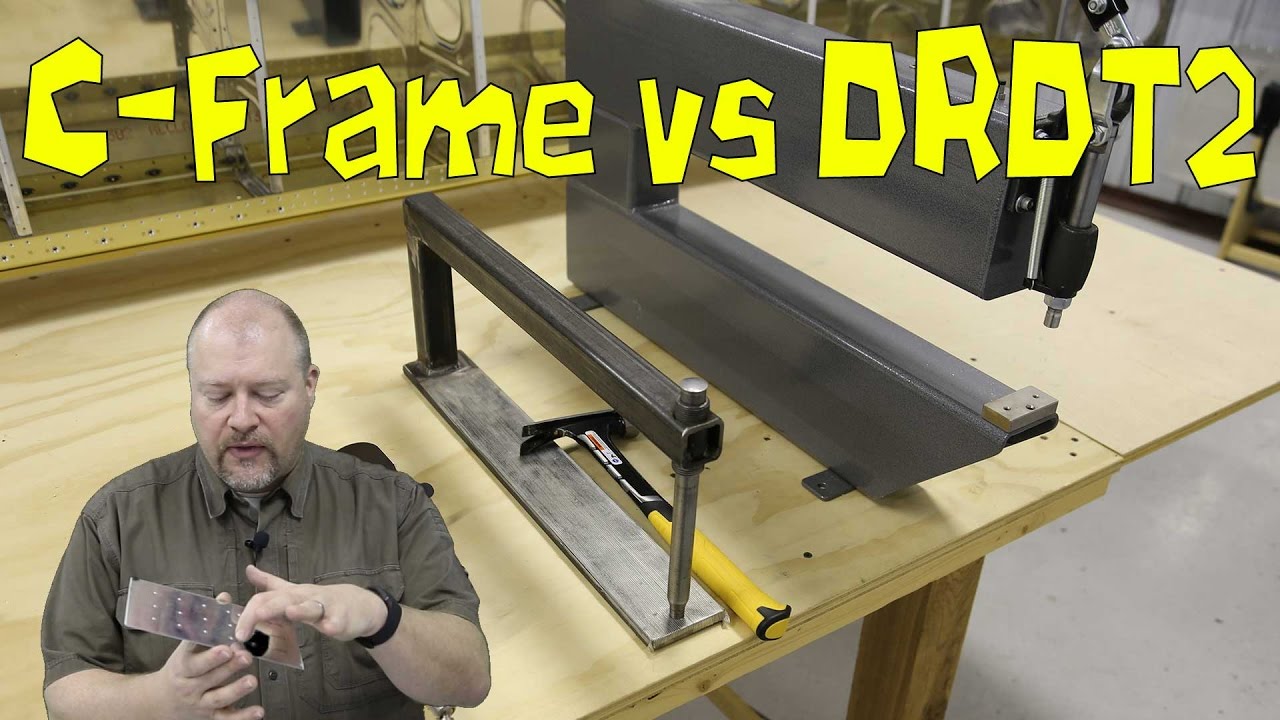 RV-10 Extra - C-Frame vs DRDT2 vs Squeezer / Impact vs Compression Dimples