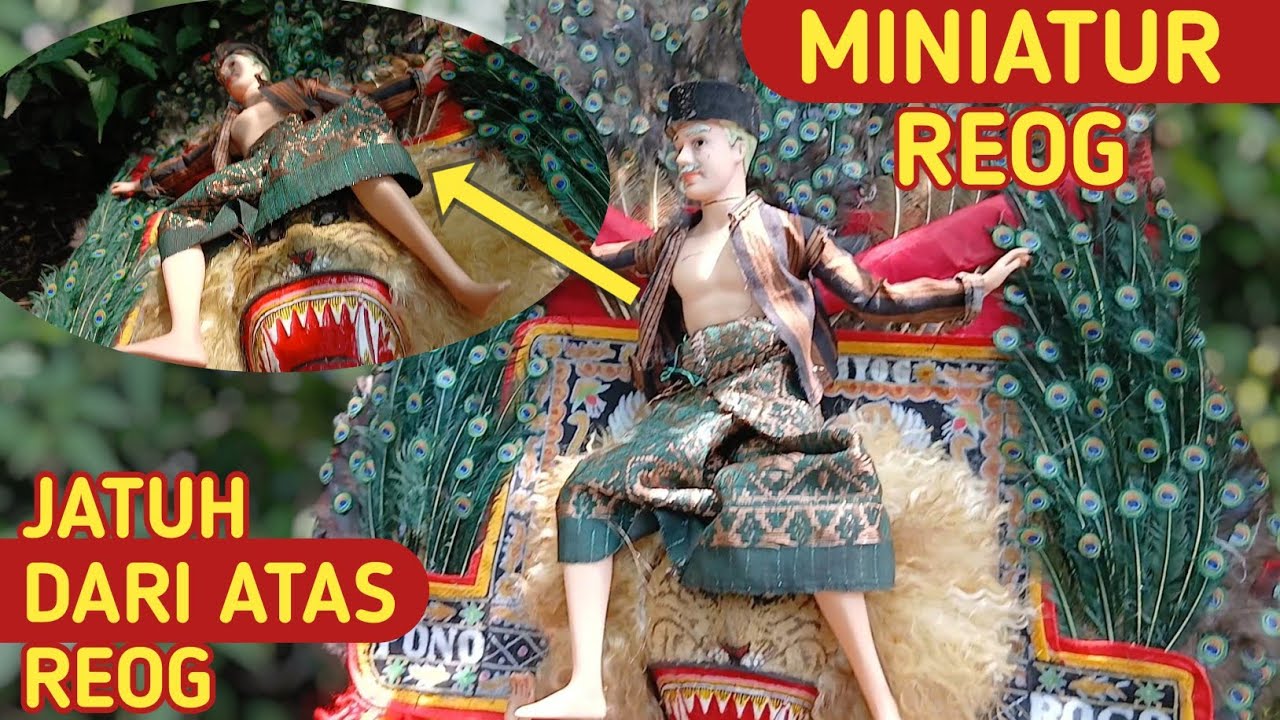 REOG MINIATUR TERLUCU! Cucu Belajar dari Kakek | Kumpulan Momen SERU Reog Ponorogo