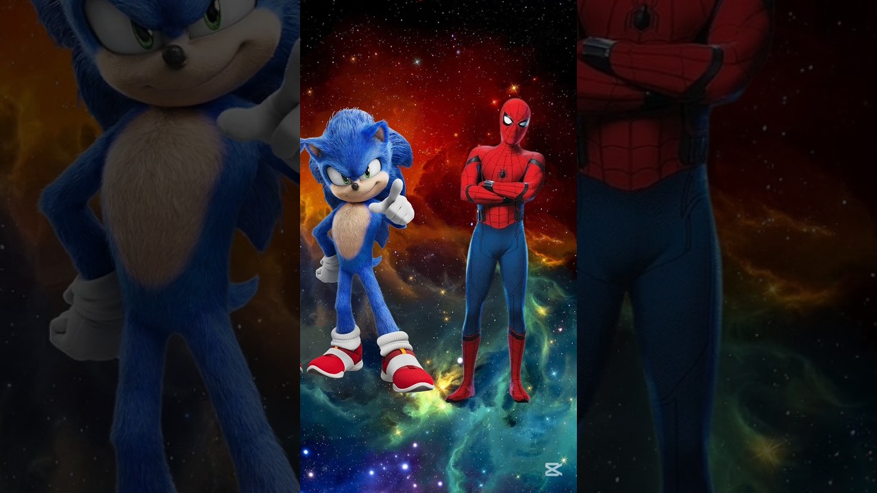 Sonic vs Avengers & Justice League#marvel#dc#avengers#justiceleague#ironman#thor#hulk#spiderman