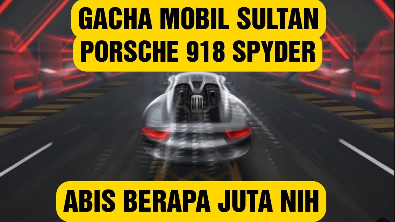 GACHA MOBIL SULTAN PORSCHE - PUBG MOBILE INDONESIA