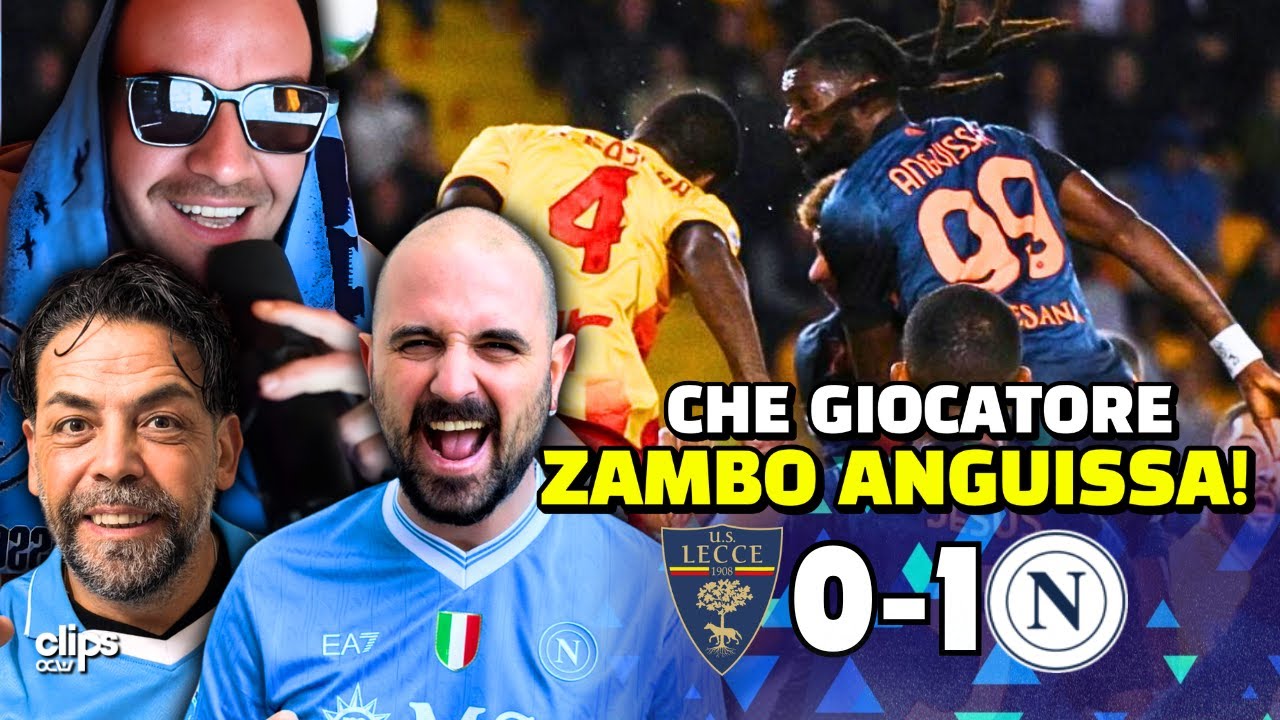 LECCE - NAPOLI 0-1 | TRE PUNTI D'ORO PER CONTE! CHE SI DIMOSTRA ESSERE IL NUMERO UNO!!
