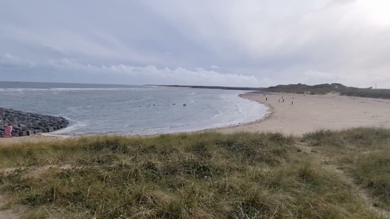 Burry Port Beach, Carmarthenshire.