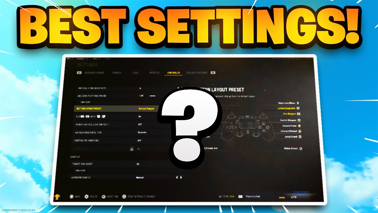 The BEST CONTROLLER SETTINGS in VANGUARD! PS4/XBOX/PC (AIM ASSIST, SENSITIVITY) - COD Vanguard Beta!