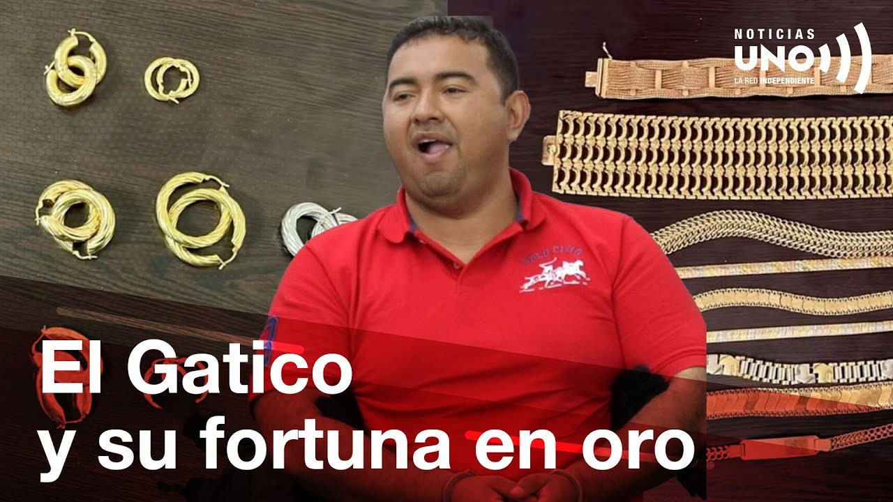 Incautan 16,600 piezas de oro al exalcalde alias El Gatico en Barranquilla | Noticias UNO
