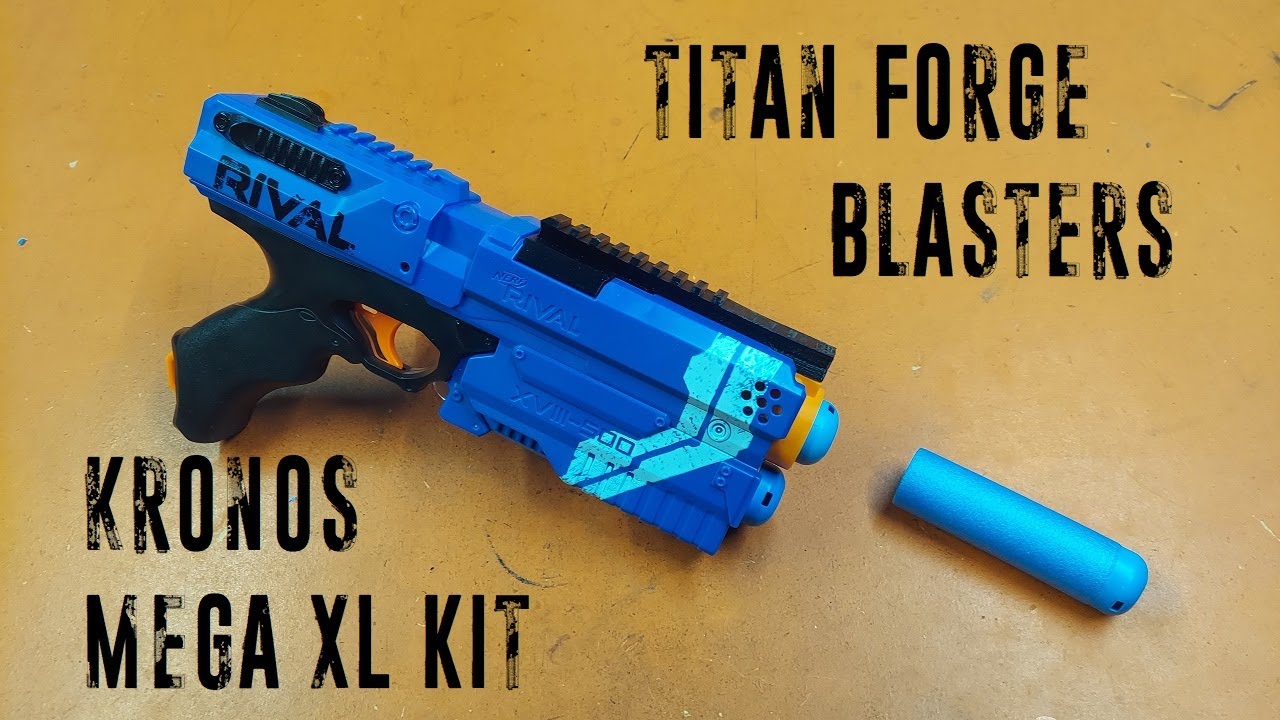 Titan Forge Blasters - Mega XL Kit - Build Guide and Testing