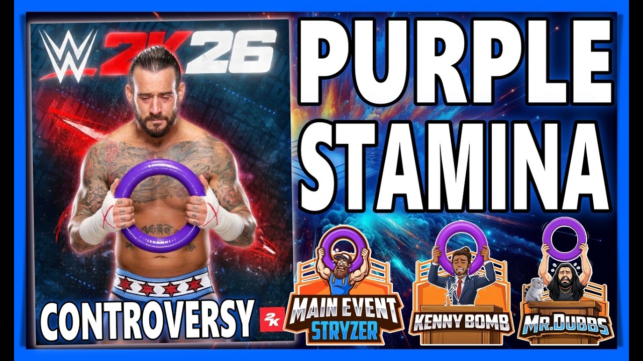 Purple Stamina Bar Controversy in WWE 2K26