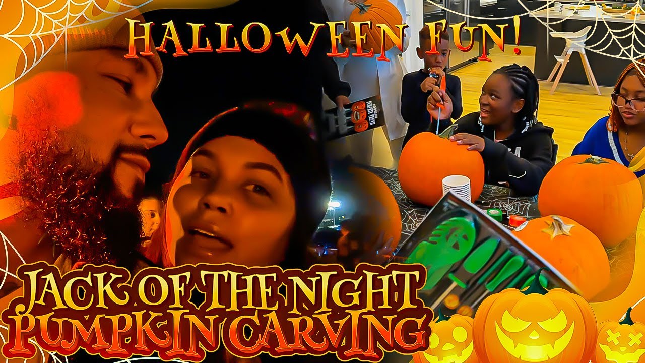 HALLOWEEN ACTIVITIES! JACK OF THE NIGHT + PUMKIN CARVING