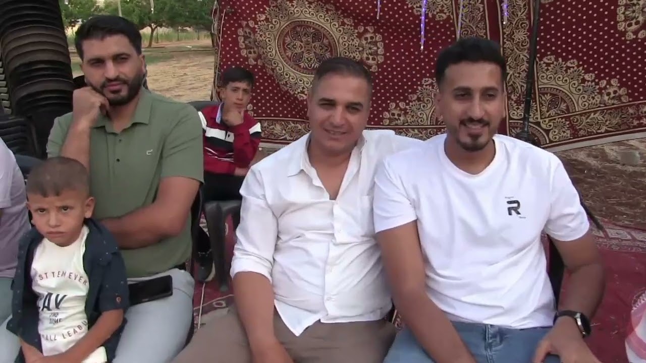 افراح عشيرة عتبه قرية العمرات(عرس الشاب عبد الرحمن الغنام)الجزء الثالث
