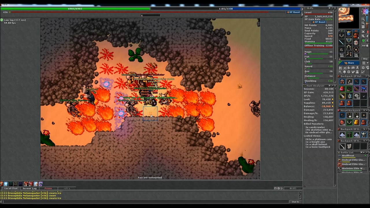 Deep Desert -2 / The Path of Defiances - EK Solo Tibia Hunt #80