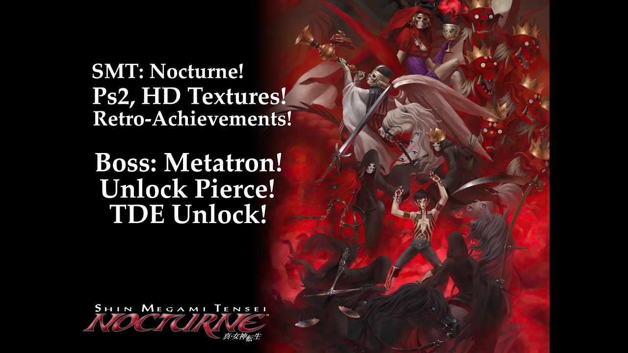 SMT: Nocturne, часть 18. Босс Метатрон и разблокировка Пирса! Версия для PS2 с HD-текстурами и до...