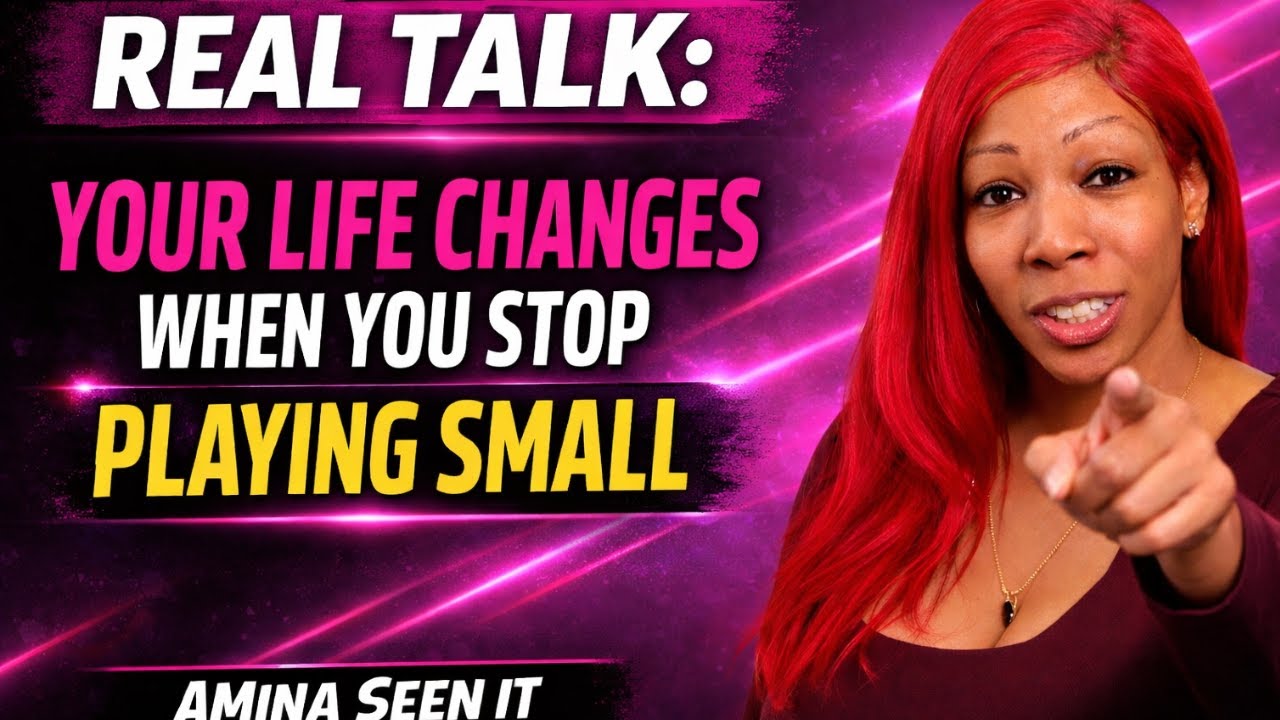 Real Talk: Your Life Changes When You Stop Playing Small