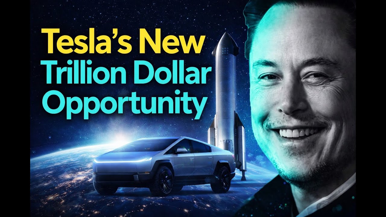 Tesla’s New Trillion Dollar Opportunity  The Future of AI & Space