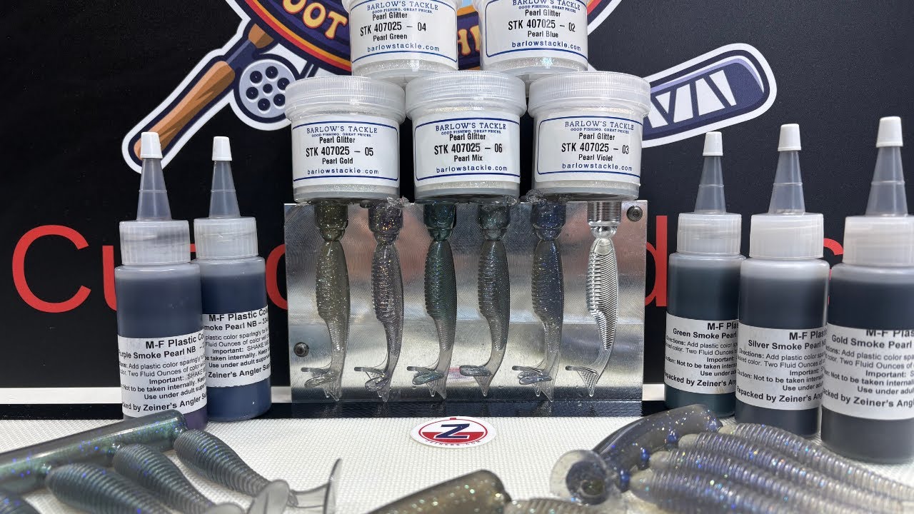 MF Smoke Pearl Lineup & Barlow's Tackle Pearl Glitter!!!