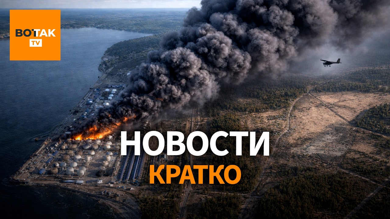 Пылающие НПЗ &ndash; украинские беспилотники парализовали нефтянку России / Вот Так. Кратко