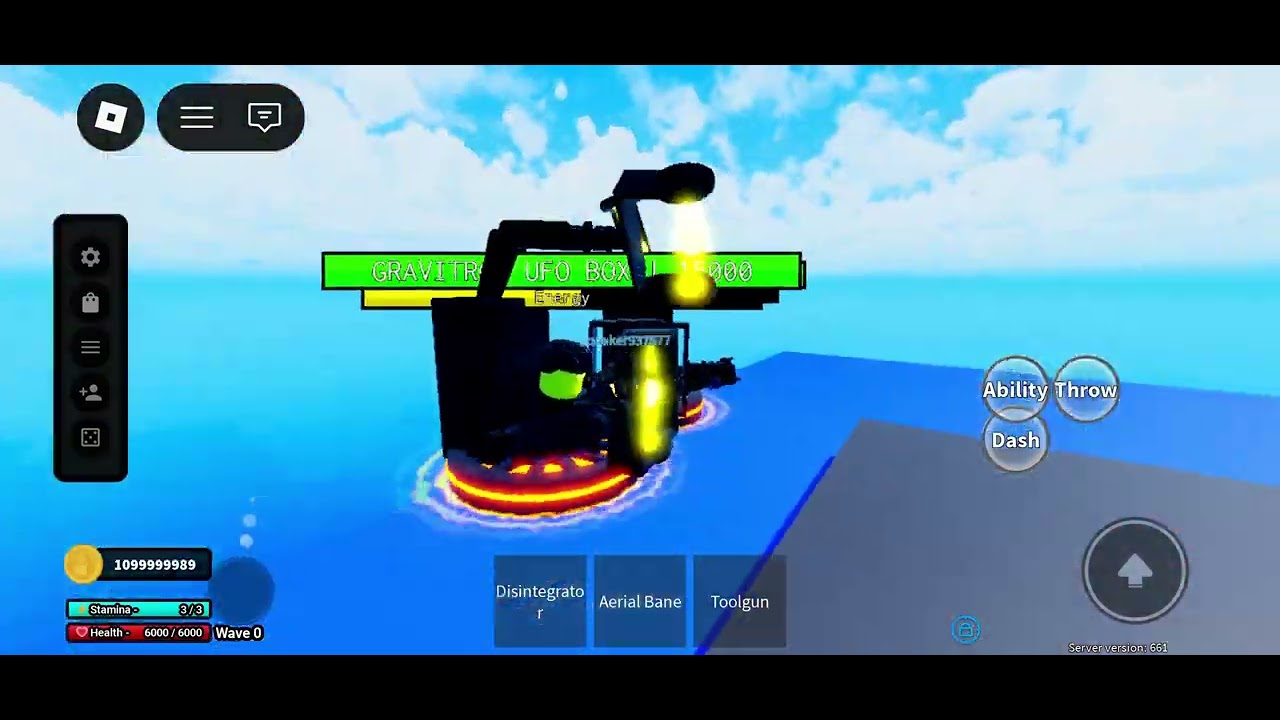 Storm Diver VS 3 Gravitron UFO in Superbox Siege Defense | SBSD upd 8!