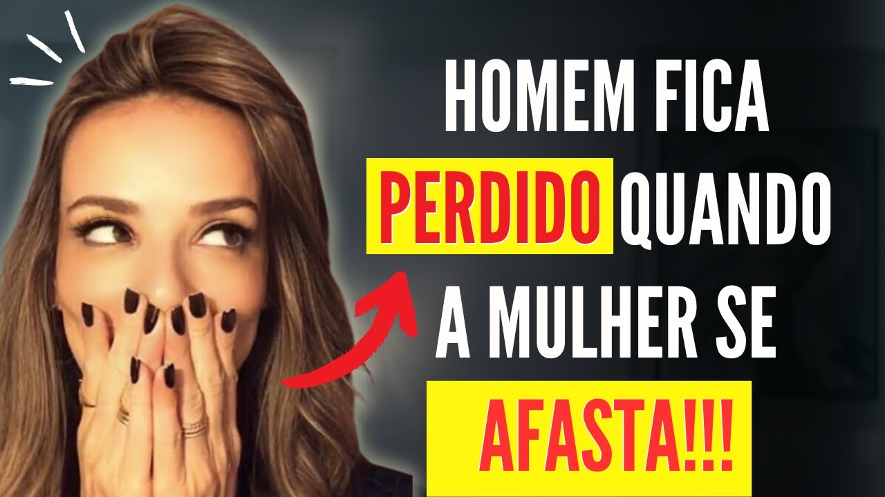 HOMEM FICA PERDIDO COM A MULHER QUE SE AFASTA DELE!