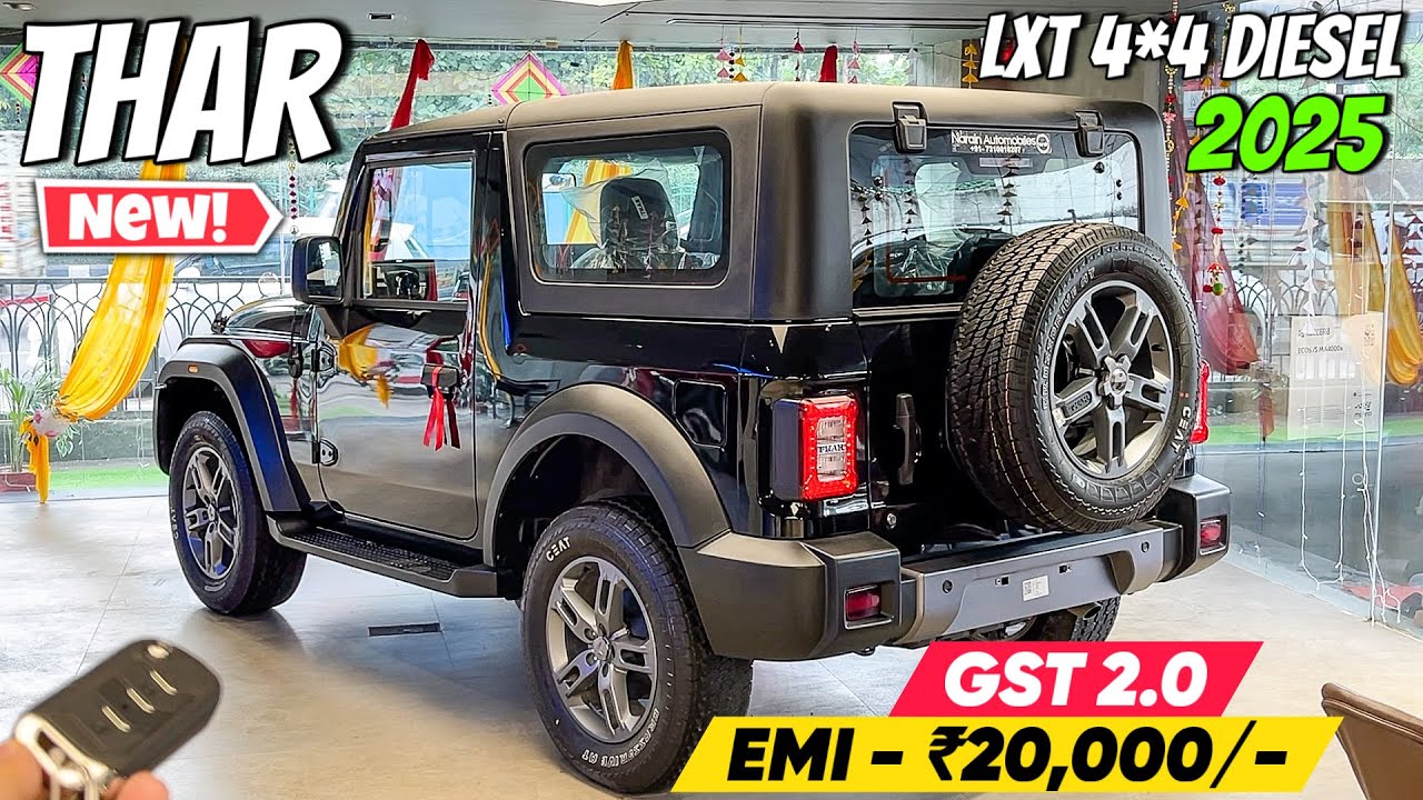New Mahindra Thar Facelift 2025 ❤️ | New Thar LXT 4&times;4 Diesel 2025 | Thar 2025 Detailed Review 