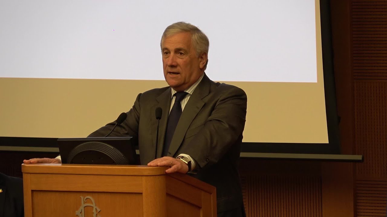 Tajani: 