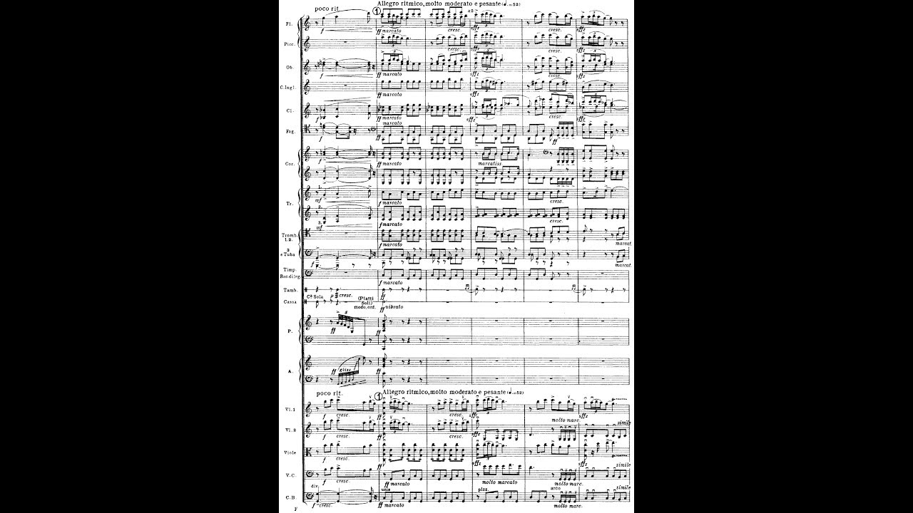 The Three-Cornered Hat (by Manuel de Falla) - Audio + Full Score