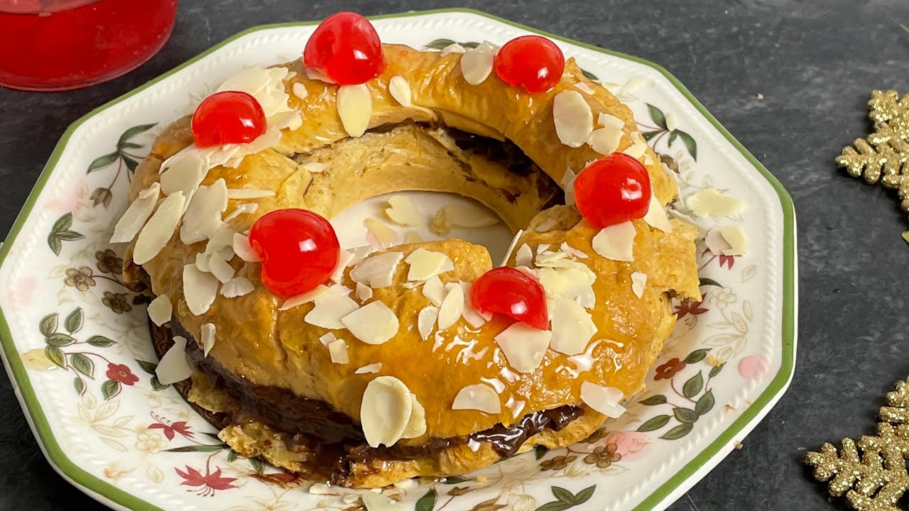 En MINUTOS !! RECETA de ROSCÓN DE REYES  SIN GLUTEN , sin levadura (RAPIDISIMO)