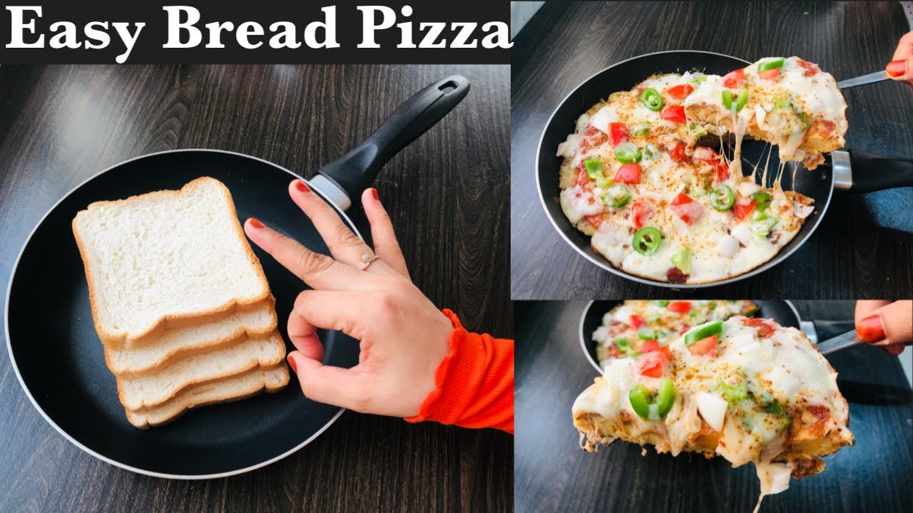 6 പീസ് Bread മതി 😋കുഴക്കണ്ട പരത്തണ്ട ✅| കിടിലൻ Pizza ഉണ്ടാക്കാം | Easy Pizza Recipe in malayalam