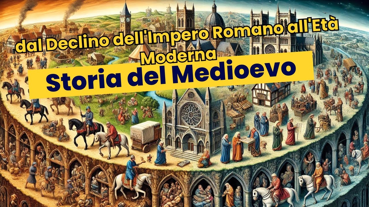 Storia Completa del Medioevo: dal Declino dell'Impero Romano alla Nascita dell'Et&agrave; Moderna