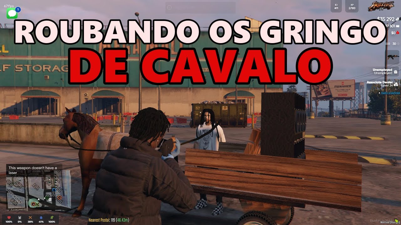 Roubei os Gringo de Cavalo, Melhores momentos no server Americano