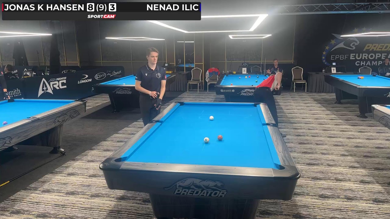 EC 9 ball LQ - Jonas Kvalsund Hansen vs Nenad Ilic