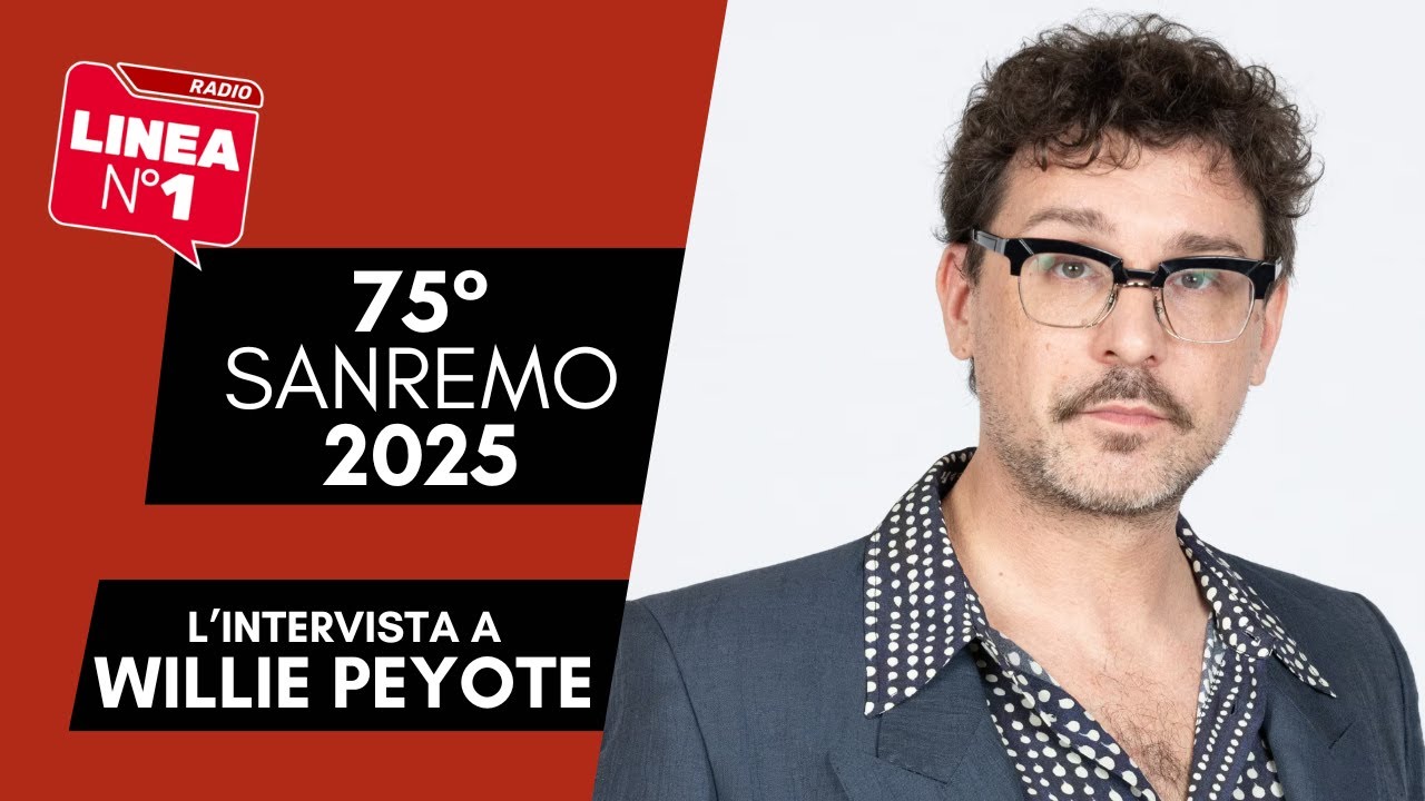 WILLIE PEYOTE a Sanremo 2025: l'intervista di David Romano.