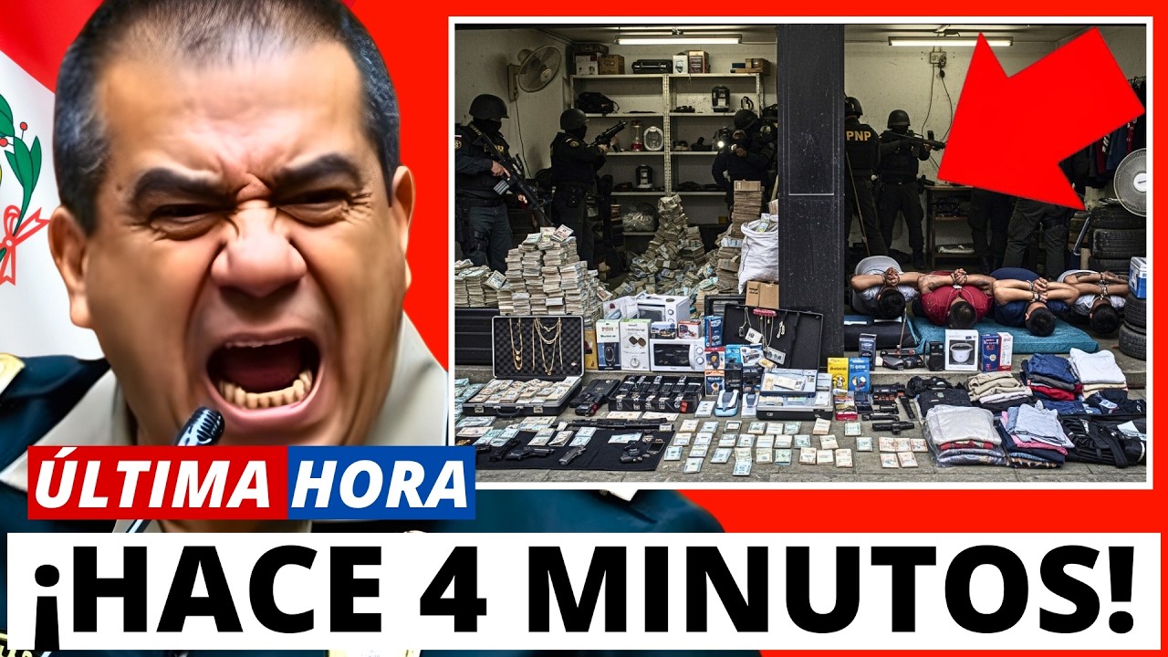 💥¡AHÍ ESCONDÍAN TODO! PNP REVIENTA ALMACENES CLANDESTINOS DONDE GUARDABAN EL BOTÍN DE ASALTOS