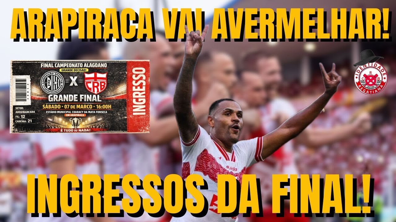 A MAIOR INVASÃO REGATIANA EM ARAPIRACA | INFORMAÇÕES DOS INGRESSOS | MOMENTO DO CRB