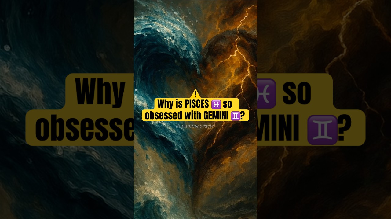 Why is PISCES ♓️ so obsessed with GEMINI ♊️?#piscesseason#geminiseason#astrologysigns #zodiac