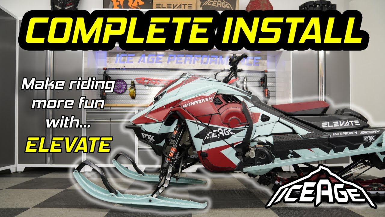 ICEAGE ELEVATE Install & Overview - SKI-DOO / LYNX