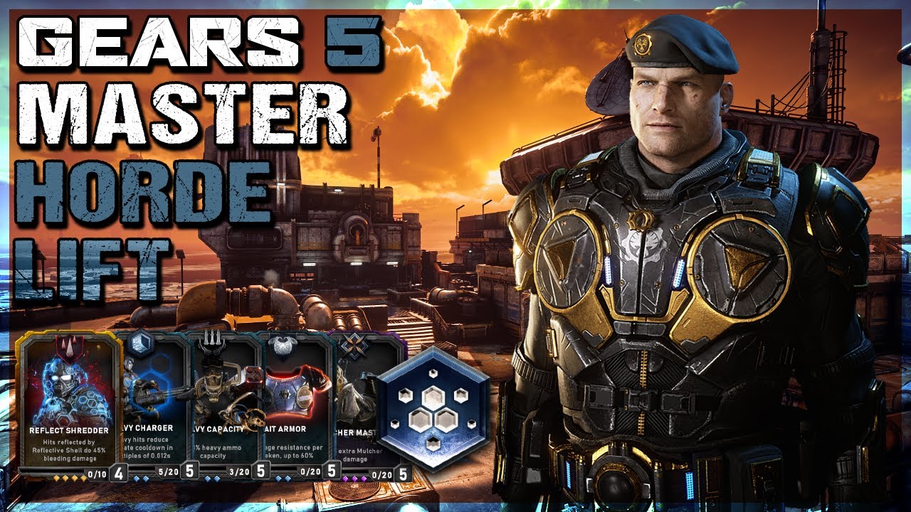 Tri-shot vs Mulcher? Part 2 - Mulcher - Master Gunner on Lift - Gears 5 Horde Frenzy