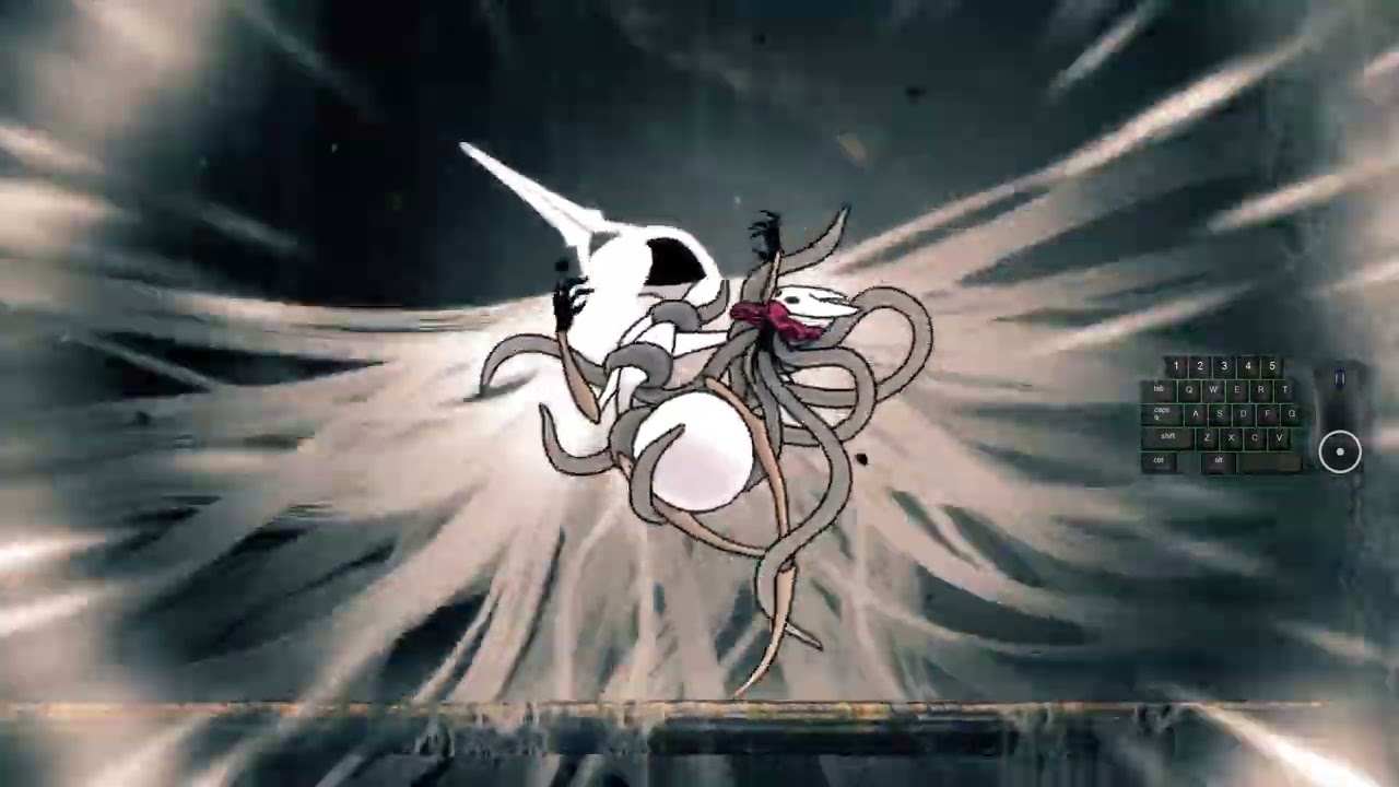 Hollow Knight SILKSONG | Acto II. Dia 138. Madre seda con el parasito. Logro: Niña retorcida.