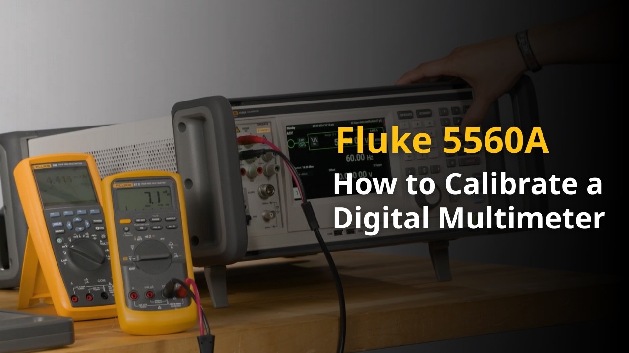 How to Calibrate a Digital Multimeter Using the Fluke 5560A | Step-by-Step Guide
