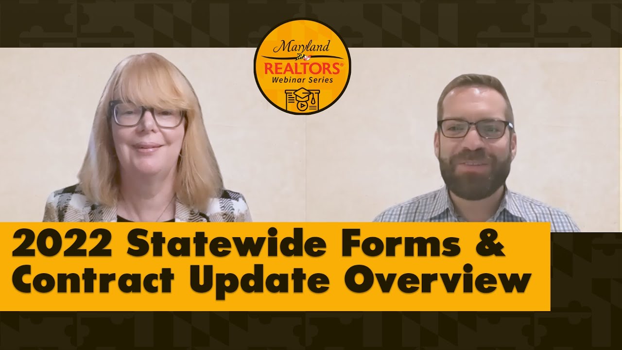 2022 Forms and Contract Update Overview