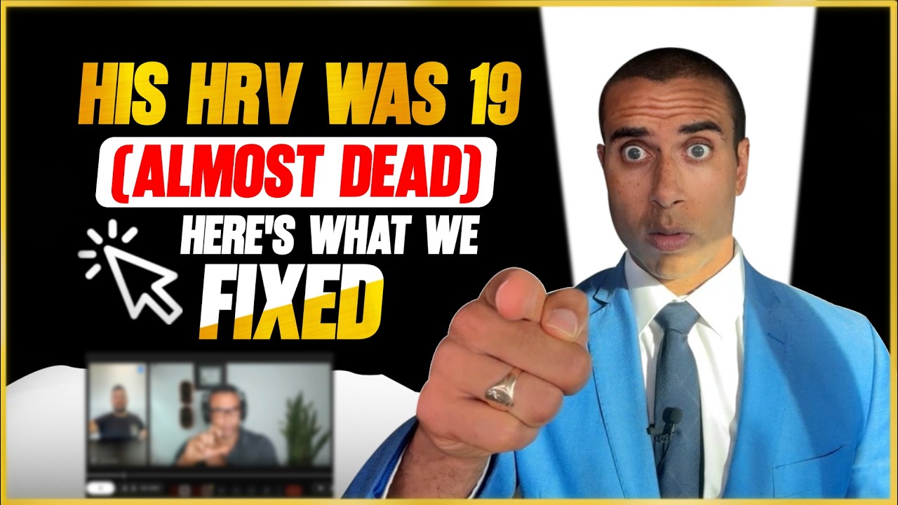 His HRV Was 19 (Almost Dead)... Here's What We Fixed