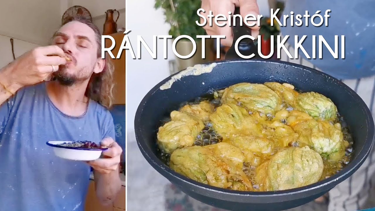 Steiner Kristóf rántott cukkini receptje | Mindmegette.hu