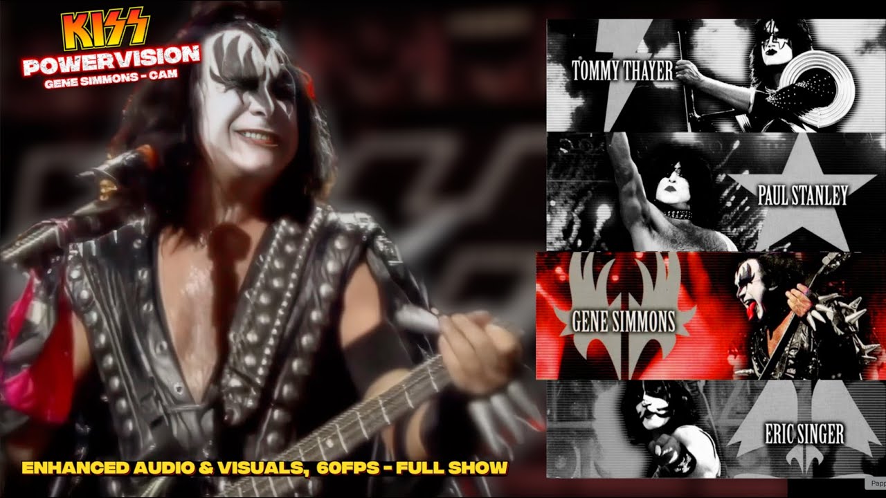 Gene Simmons - Bass Cam/PowerVision - Rock The Nation tour (2004) IEM visualizer