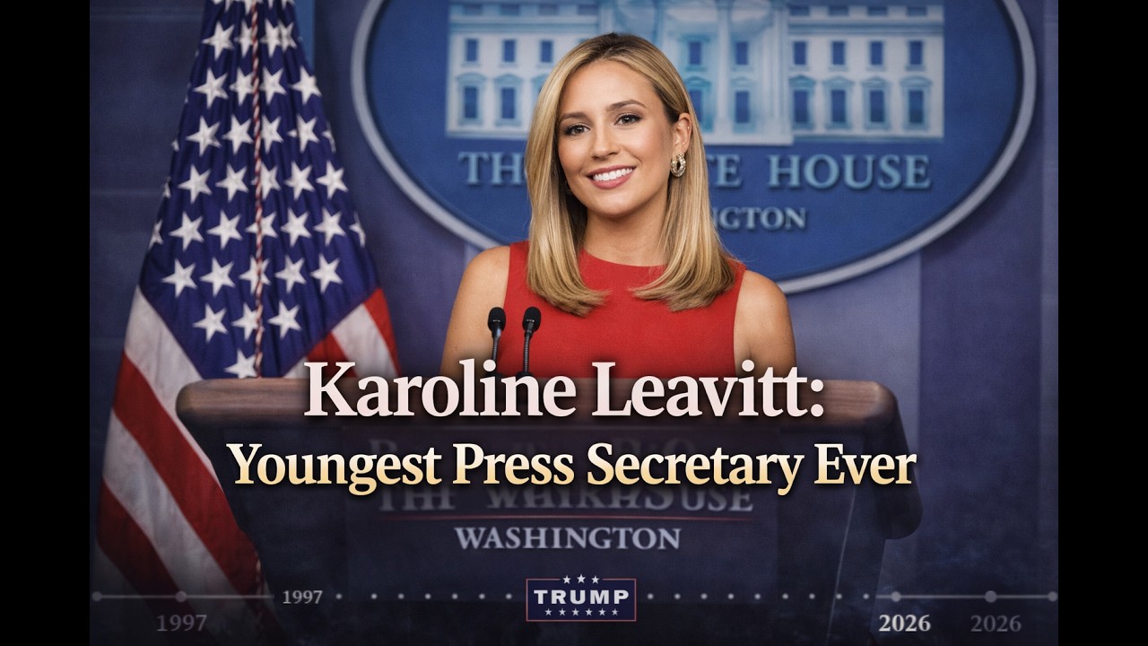 The Extraordinary Rise of Karoline Leavitt: From Small-Town Roots to White House Press Secretary |