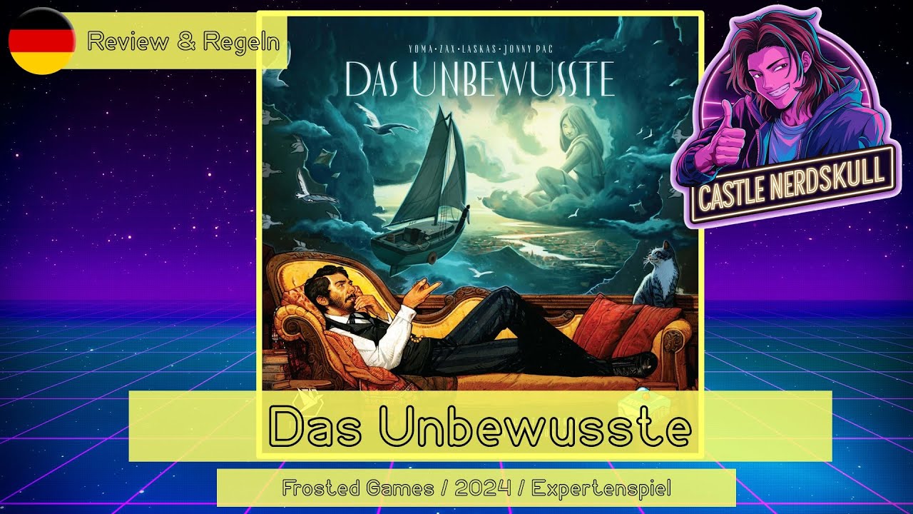 Das Unbewusste - Brettspiel Review & Regeln | Auf den Spuren von Sigmund Freud