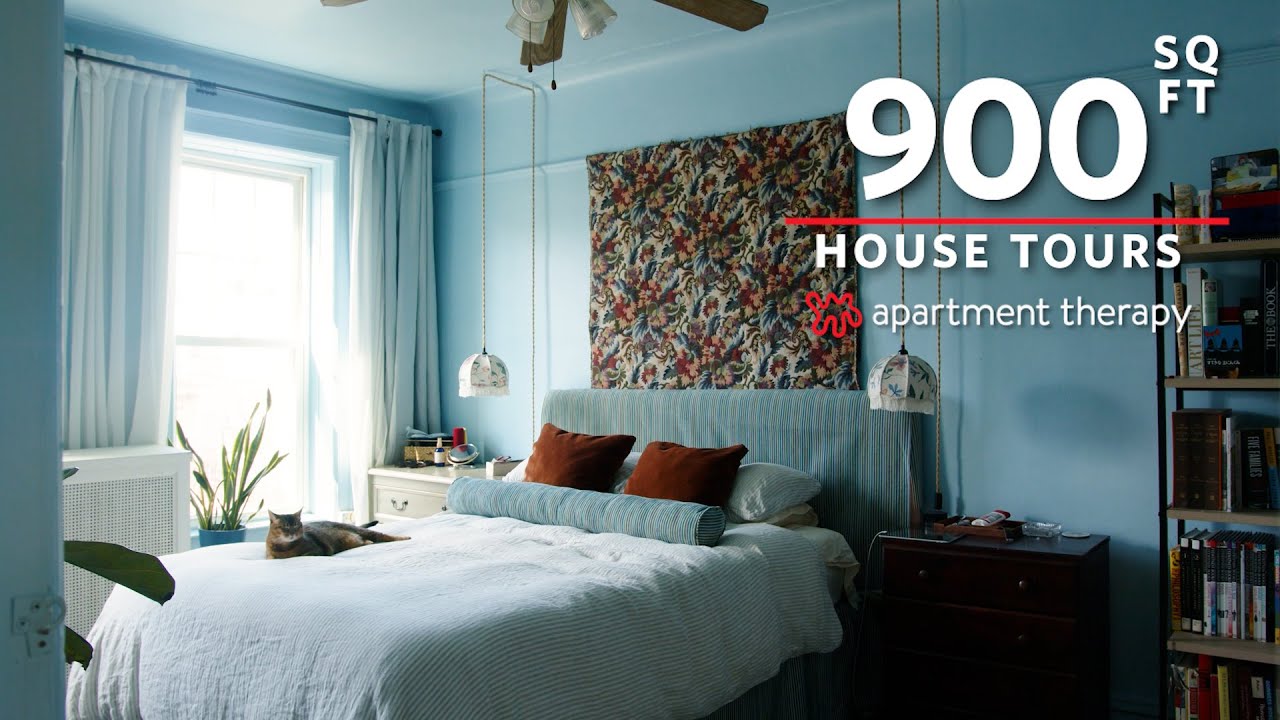 A 900 sq ft Hand-Painted Brooklyn Home Full of Originality and Charm | House Tours